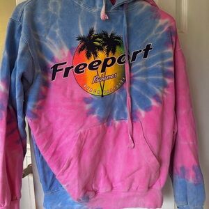Tie-Dye Freeport Bahamas Hoodie
